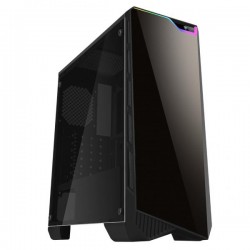 CASE ITEK M.TOWER "NOOXES X10 EVO" 2*USB3, Trasp Wind - ITGCANX10E