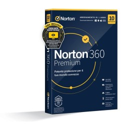 NORTON 360 Premium 2023 75GB IT 1 USER 10 DEVICE 12MO GENERIC RSP MM GUM 21429125