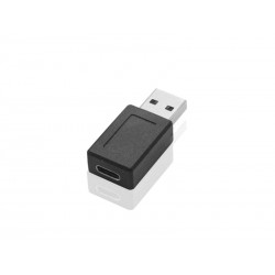 Adattatore ADJ USB 3.1 Type C/USB 3.0 Type A - F-M - Nero