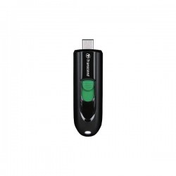 TRANSCEND PEN DISK 128GB, USB3.2, Pen Drive, Type-C, Capless, Black