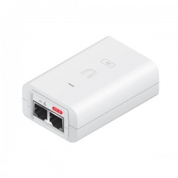 Adattatore Ubiquiti POE-24-30W-G-WH-EU PoE Injector. 24VDC. 1.25A Gigabit Poe, White