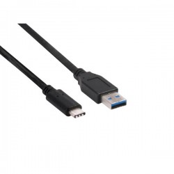 CLUB3D USB TYPE C 3.1 GEN 2 MALE (10GBPS) TO TYPE A MALE CABLE 1METER /  3.28FEET