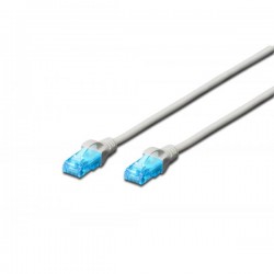 DIGITUS CAVO DI RETE UTP, CAT 5E, NON SCHERMATO, 2MT, GRIGIO