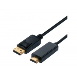 ROLINE DISPLAYPORT CABLE, DP - UHDTV, M  M, BLACK, 5M