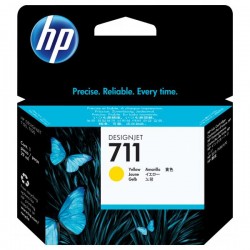 HP CART INK GIALLO  PER PLOTTER T120 - T520 N. 711