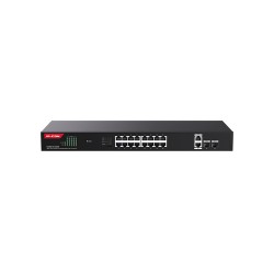 IP-COM SWITCH POE UNMANAGED, 20 PORT, 16 POE