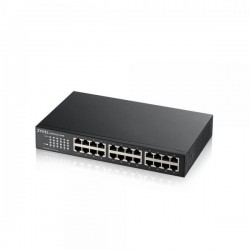 Switch ZYXEL GS-1100-24E Unmanaged, 24 porte Gigabit, design senza ventole, Desktop/Rack - GS1100-24E-EU0103F